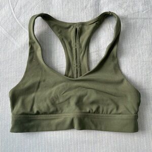 Aerie Olive Green Sports Bra